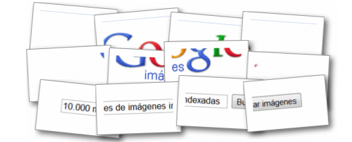 Rediseño de Google Imágenes celebrando las 10.000 millones de imágenes indexadas
