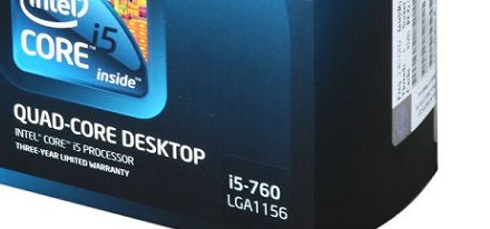 Los nuevos Intel Core i5 760 y Core i7 970 a la venta en EEUU