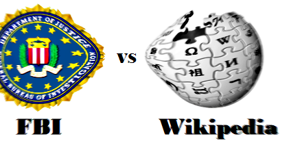 El FBI exige que sea retirado su sello de Wikipedia