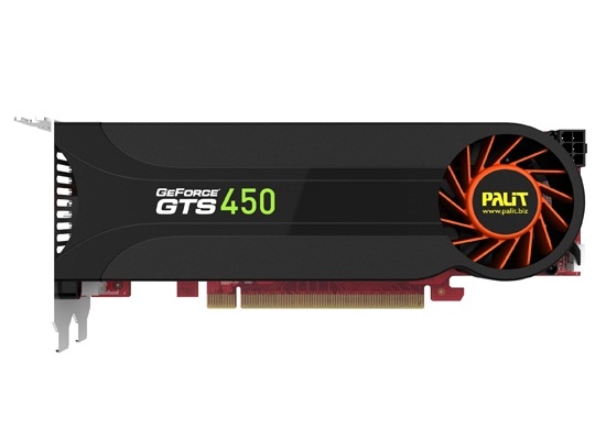 Palit GTS450 low-profile