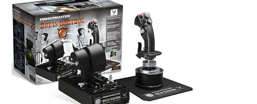 Controles para simuladores de vuelo Hotas Warthog de Thrustmaster