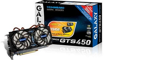 Galaxy presenta su GeForce GTS 450 Hall of Fame