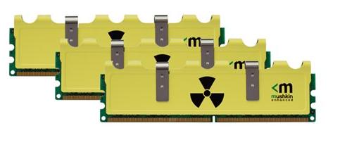 Nueva serie de memorias DDR3 Radioactive de Mushkin