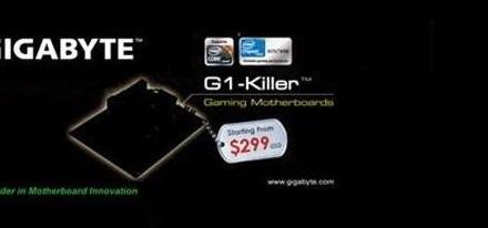 Nueva serie de tarjetas madres Gigabyte G1-Killer para el CES 2011