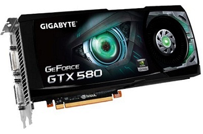 Geforce GTX 580 de Gigabyte