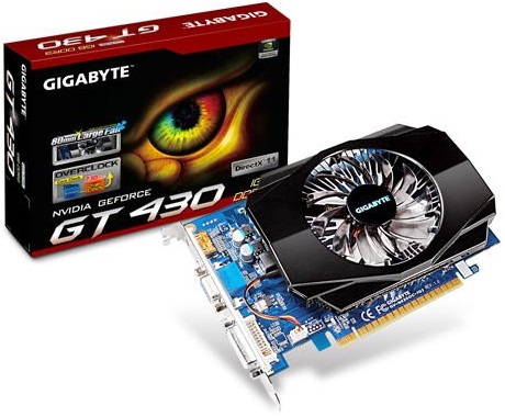 Gigabyte GT 430 GV-N430OC-1GI