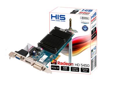 HIS Radeon HD 5450 Silence H545H1GD1