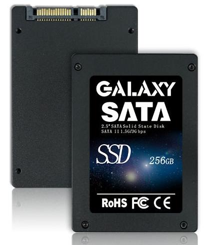 SSD 2.5" Sata II 256GB de Galaxy