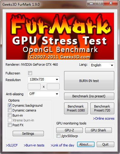 FurMark 1.9.0