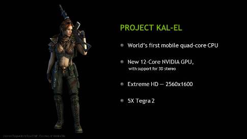 Project KAL-EL Nvidia Tegra