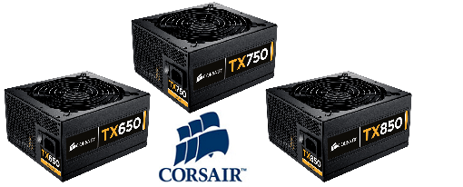 Corsair actualiza su serie TX de fuentes de poder