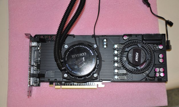 Corsair H70 en una GTX480
