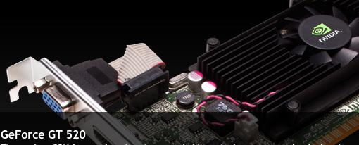 Nvidia hace oficial su GeForce GT 520