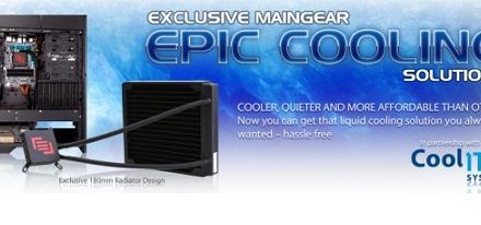 Maingear anuncia su sistema de refrigeración liquida EPIC 180