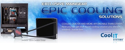 Maingear anuncia su sistema de refrigeración liquida EPIC 180