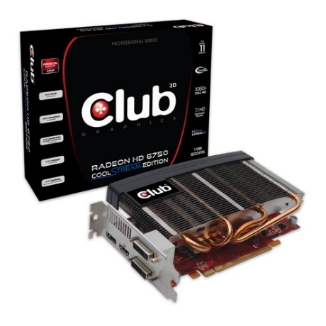 Radeon HD 6750 CoolStream Edition de Club 3D