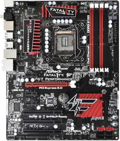 Tarjeta madre P67 Fatal1ty Performance de ASRock