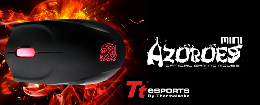 Nuevo mouse gaming Azurues Mini FPS de Tt eSPORTS