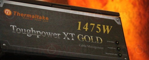 Thermaltake dejo ver su fuente de poder Thoughpower XT Gold de 1475W