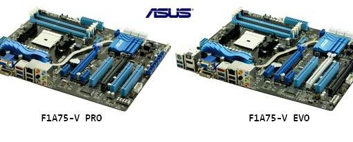 Asus lanza su serie de placas F1A75 para las APU Llano de AMD