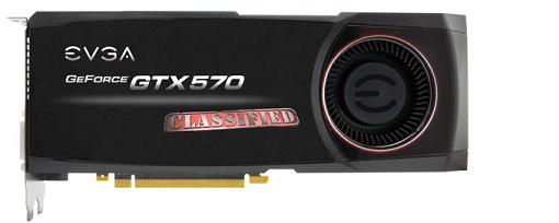 EVGA lanzó su GeForce GTX 570 Classified