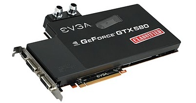 GeForce GTX 580 Classified de EVGA