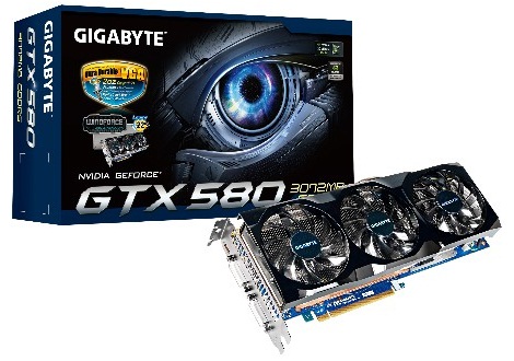 Gigabyte GeForce GTX 580 3GB - GV-N580UD-3GI