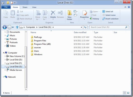Nueva unidad para un archivo VHD en Windows 8