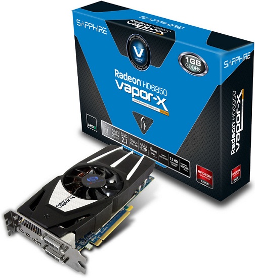 Radeon HD 6850 Vapor-X de Sapphire 