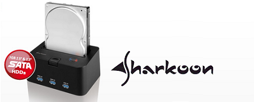 Sharkoon presentó su SATA QuickPort H3
