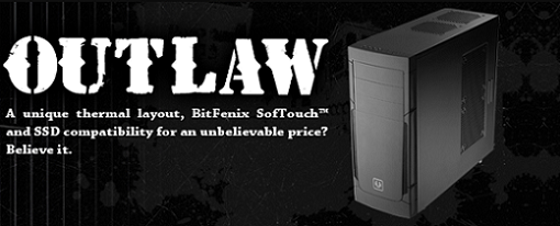 BitFenix liberó su case Mid-Tower Outlaw