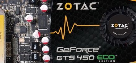 Zotac presenta su GeForce GTS 450 ECO Edition
