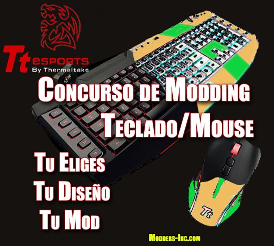 Concurso Modeando y Ganando - Mouse y Teclado de Tt eSPORTS & Thermaltake