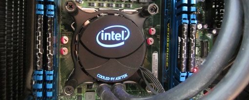 Intel muestra su refrigeración líquida para Sandy Bridge-E