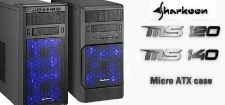 Nuevos case’s MS120 y MS140 de Sharkoon