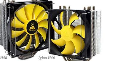 CPU Cooler’s H46 & H58 de la serie Igloo de GlacialTech