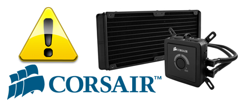 Corsair avisa de Problemas con el controlador del ventilador de los coolers H100