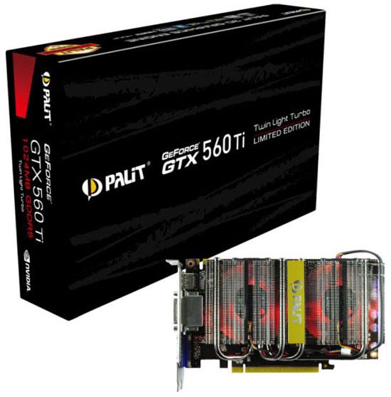 GeForce GTX 560 Ti Twin Light Turbo de Palit