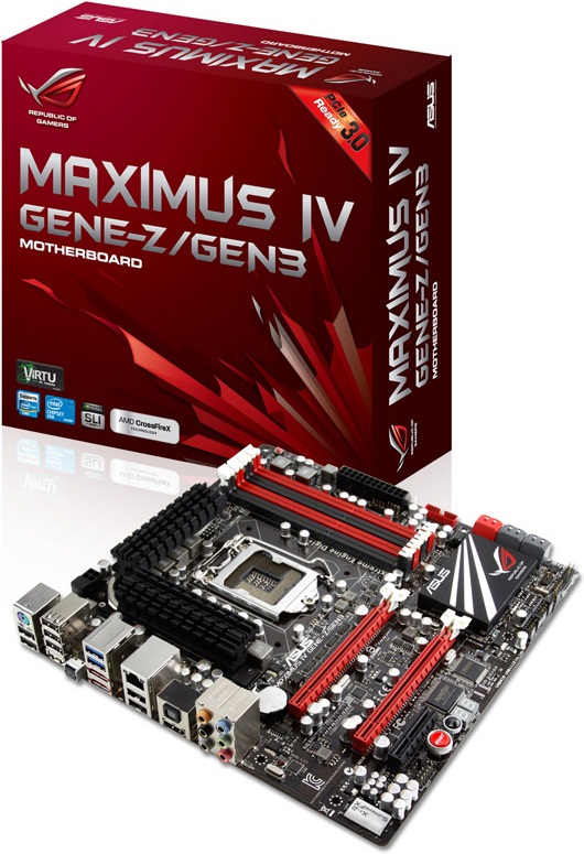 Tarjeta madre Maximus IV GENE-Z/GEN3 de Asus