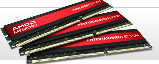 AMD se asocia con Patriot & VisionTek y lanza sus memoria DDR3 bajo su marca Radeon