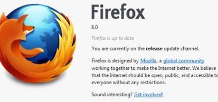 Ya Disponible Firefox 8