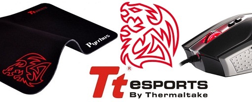 Tt eSports lanza el mouse pad Pyrrhus y el mouse Black Combat White