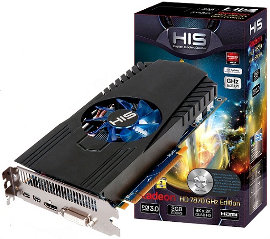 HD 7870 Fan 2 GB de HIS