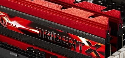 G.Skill presenta su serie de memorias Trident X DDR3-2400 MHz