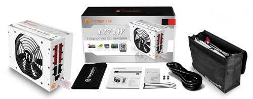 Fuente de poder Toughpower XT Platinum 1275W Snow Edition de Thermaltake