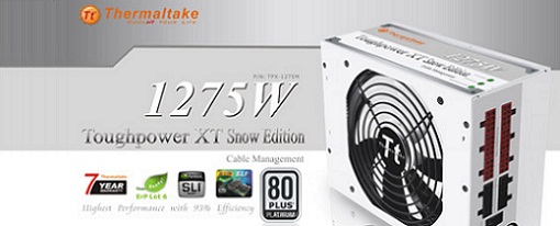 Toughpower XT Platinum 1275W Snow Edition de Thermaltake