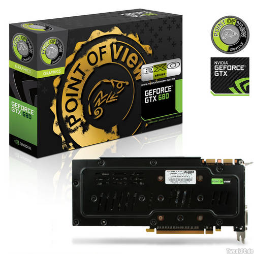 GeForce GTX 680 EXO de Point of View