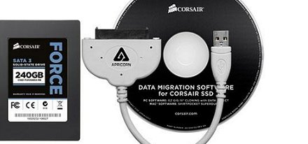 Corsair anuncia su kit de actualización SSD para portátiles