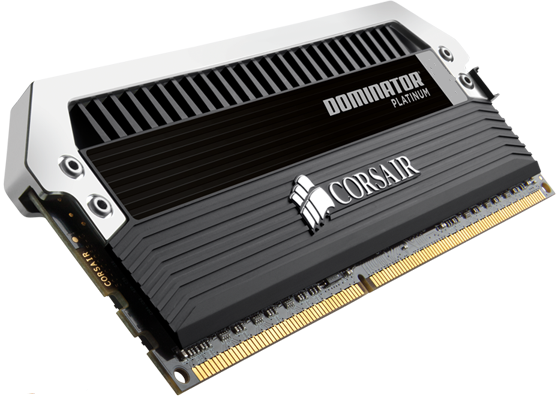 Memorias DDR3 Dominator Patinum @ 3000MHz de Corsair