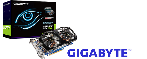 GeForce GTX 670 WindForce 2X de Gigabyte